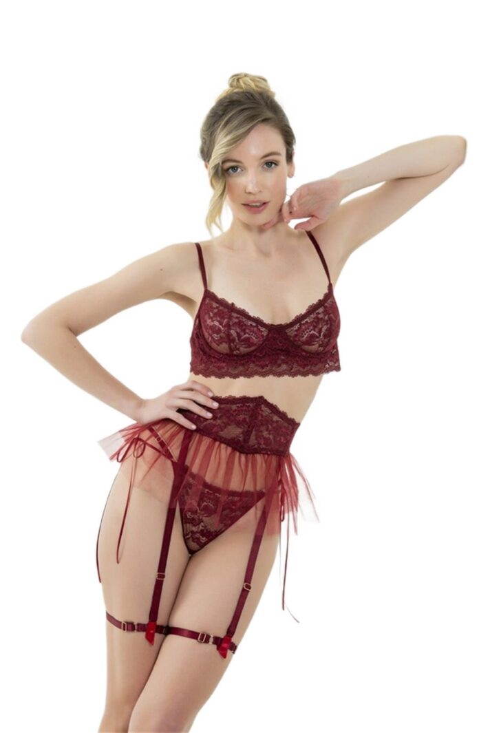 Magic Form Tullu Bordo Jartiyer 889 423a Magic Form Tullu Bordo Jartiyer 889 423a