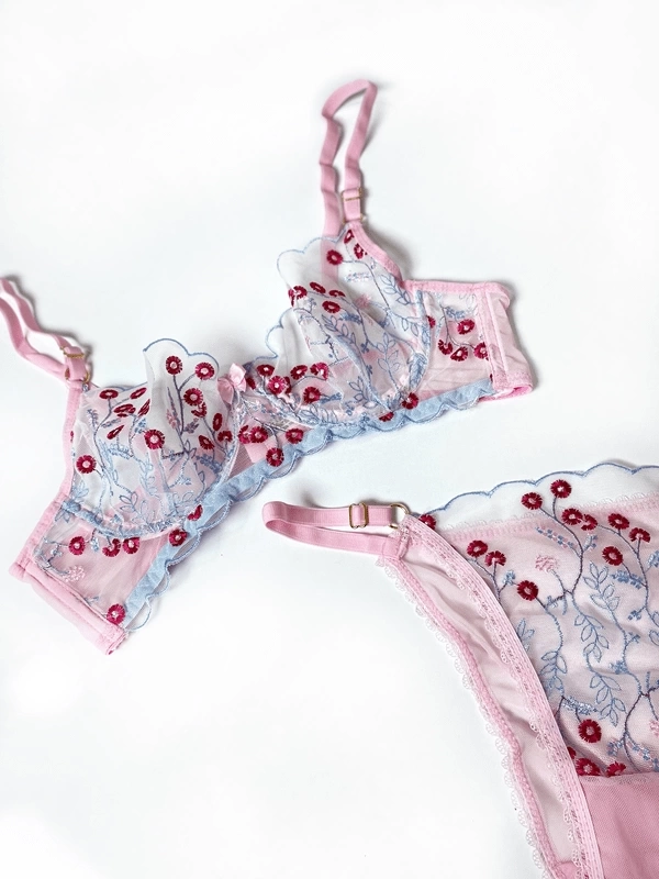 Cicek Islemeli Sutyen Takim 42890143 Sw600sh800