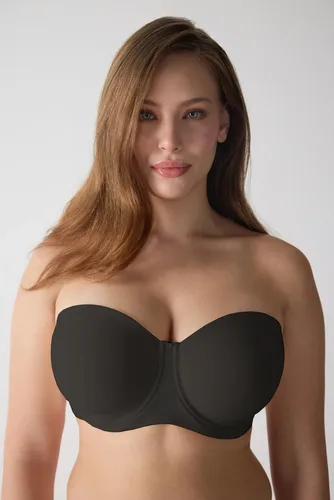 Basic Buyuk Beden Yari Destekli Straplez Sutyen 535278
